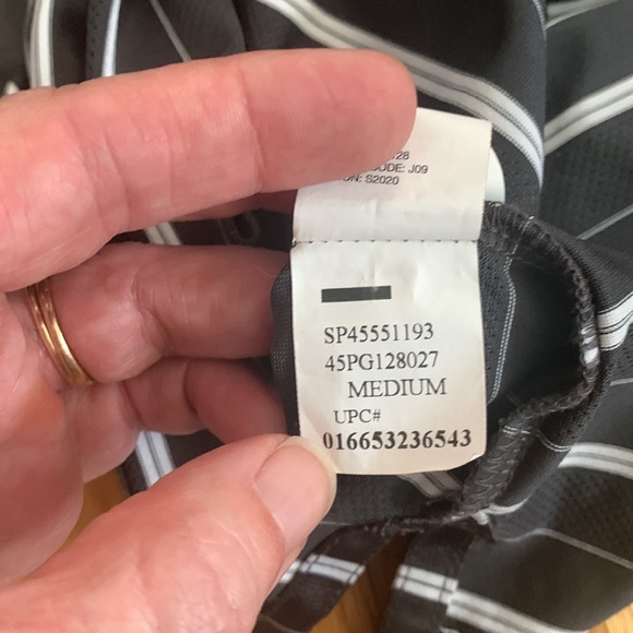 IZOD Men's Golf With  Stretch Polo Golf Shirt Light Weight Size Medium - Picture 10 of 10